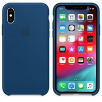 Carcasă din silicon Apple pentru iPhone XS - Blue Horizon