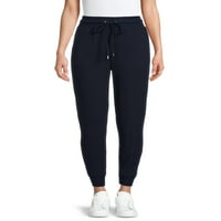 Pantaloni de Jogger confortabili cu talie elastică pentru femei Time and Tru
