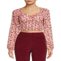 Madden NYC Junior ' s Ruched Corset Top
