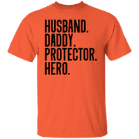 Grafic America Ziua Tatălui soț tată Protector erou Cămașă pentru tata bărbați T-Shirt