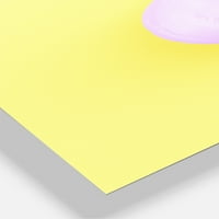 Ceas De Perete Modern Supradimensionat Designart 'Pink Banana'
