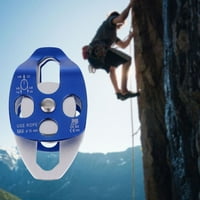 Irene Inevent alpinism lateral Swing scripete 32kn rulment cu bile frânghie dublă buclă coaxială Accesorii de siguranță de salvare