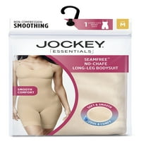 Jockey Essentials Body pentru slăbire pentru femei cu picioare lungi, îmbrăcăminte completă pentru corp, netezire peste tot, dimensiuni