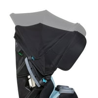 Baby Trend Cover Me 4-in-harnașament scaun auto Convertibil-Imprimeu Solid Desert Blue