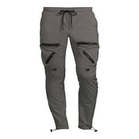 American Stitch bărbați Stretch nailon Slim Fit Jogger pantaloni, Dimensiuni S-2XL