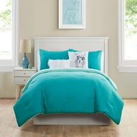 Acasă Aqua Blue Sunset Dreams set de cuverturi de pat, Shams și perne Decorative incluse