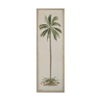 Marcă comercială Fine Art 'Palm Tree Profile' Canvas Art de Debra Lake