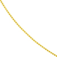 14kt Galben Aur femei ecartament diamant tăiat Bo lanț 16 colier și inel de primăvară închidere