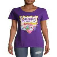 Nickelodeon femei Rugrats maneca scurta grafic T-Shirt