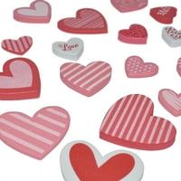 Mod de a sărbători Ziua Îndrăgostiților roșu și roz culori imprimate autocolant spumă