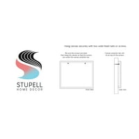 Stupell Industries Simple Life este cea mai bună galerie de artă grafică pentru camioane în carouri, învelită pe pânză, imprimată