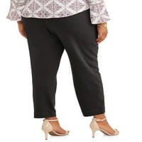 Pantaloni din tricot Conic plus pentru femei