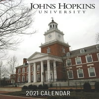 Universitatea Johns Hopkins: Calendar de perete-8.5 x11