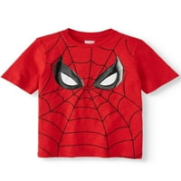 Marvel Spider-Man Față Mare De Păianjen Tee Cu Mânecă Scurtă