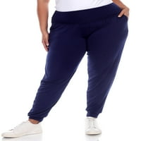 Pantaloni Harem de dimensiuni mari pentru femei White Mark
